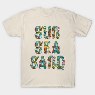 The Sun,Sea,Sand T-Shirt